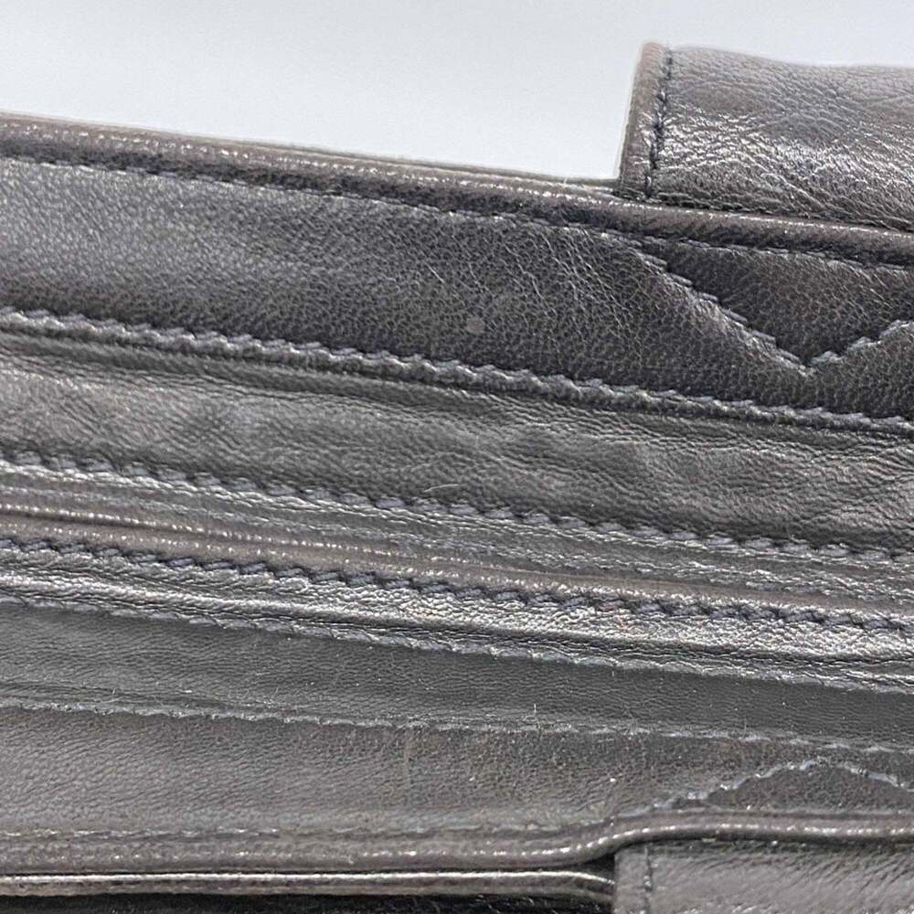 CHANEL Black Lambskin Leather Tote Bag - Picture 8 of 14